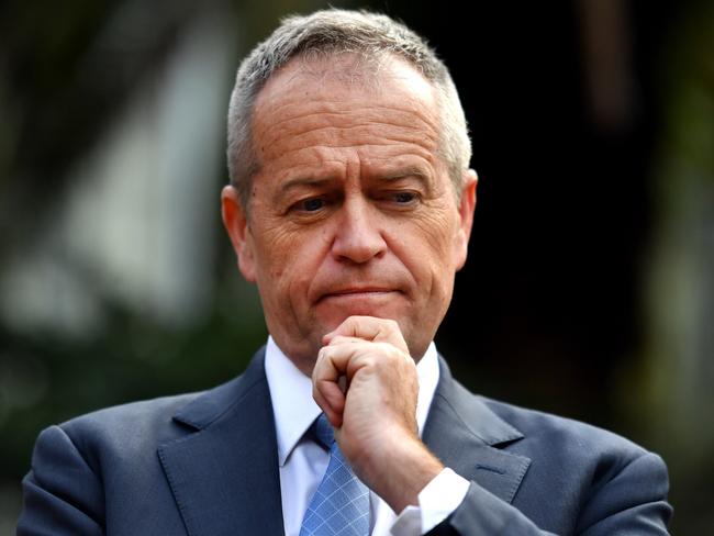 Leader of the Opposition Bill Shorten’s popularity has declined, internal polling reveals. Picture: AAP Image/Mick Tsikas