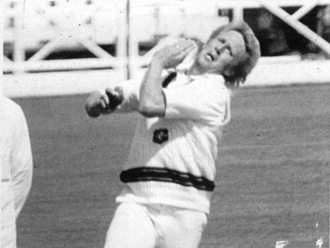 Jeff Thomson during his playing days for Australia.