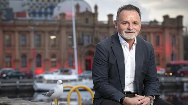 David O'Byrne MP at Hobart. Picture: Chris Kidd