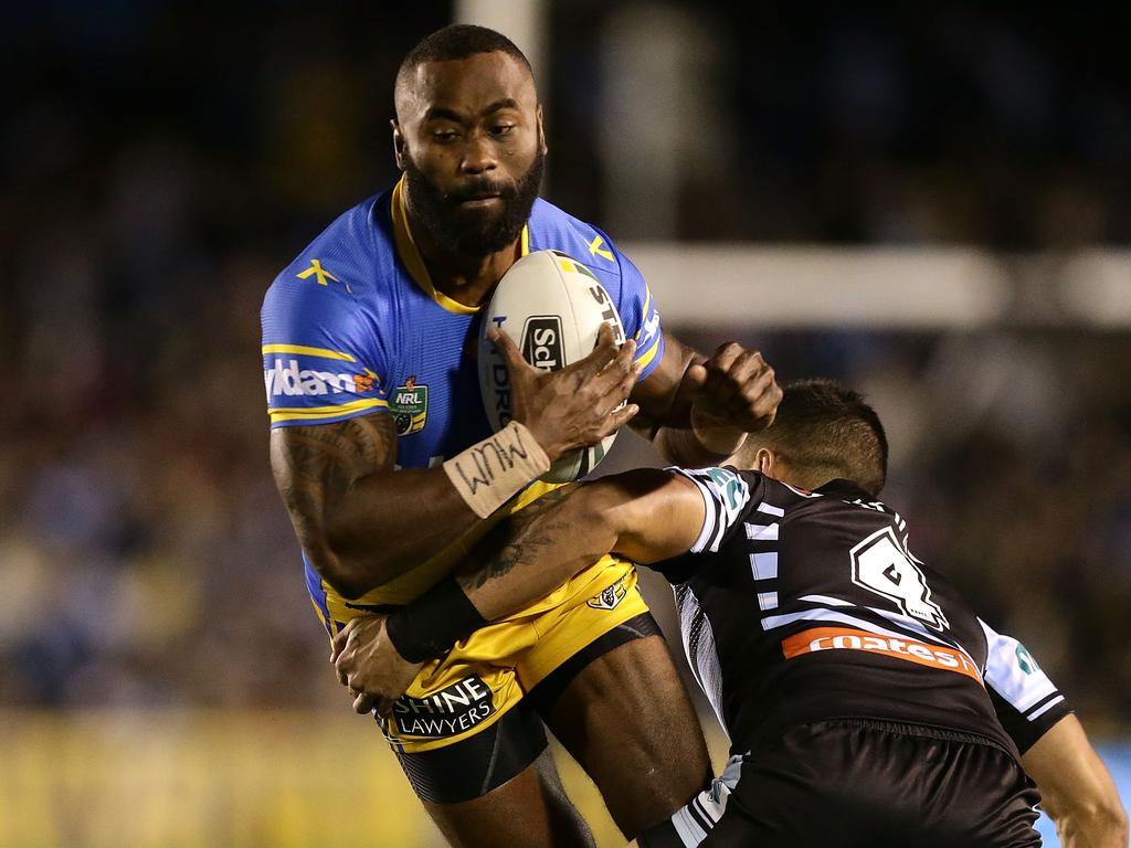 Semi Radradra was a tackle busting, try scoring machine. Picture: Mark Metcalfe/Getty Images