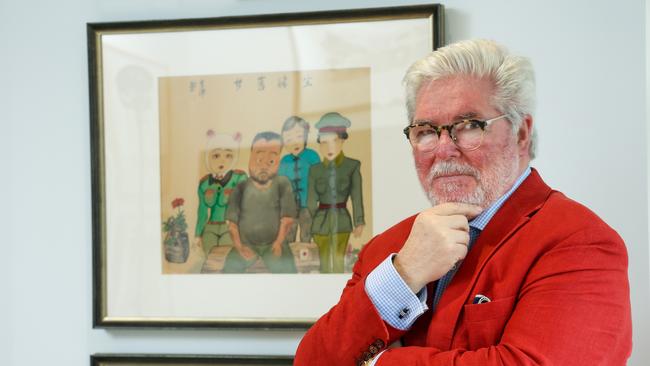 Managing director of Kidder Williams, David Williams in his Melbourne office. Picture: NCA NewsWire / Ian Currie