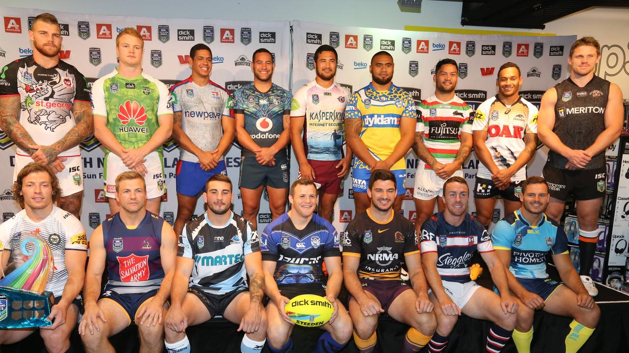 RUGBY LEAGUE: The North Queensland Cowboys have unveiled their jersey for  the NRL Nines.