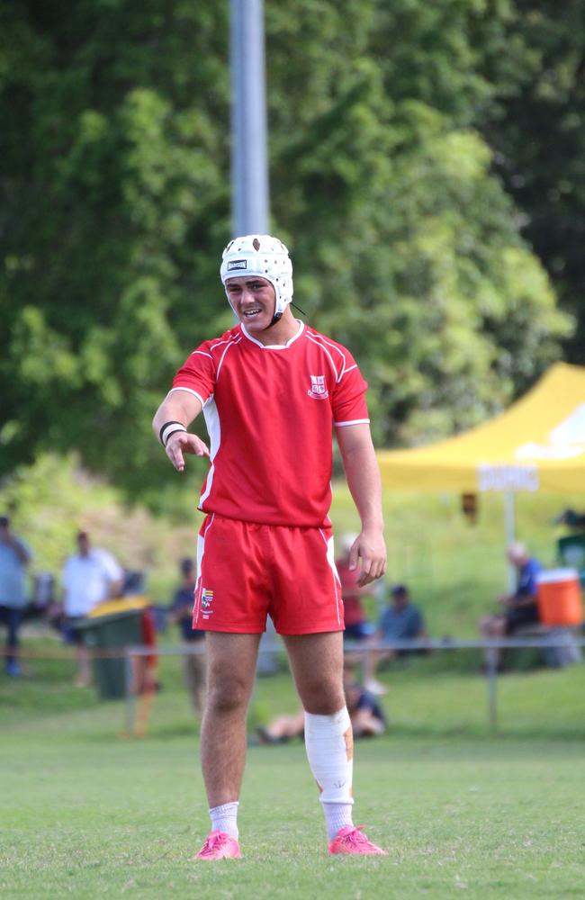 Ballymore Cup rugby action at the Albany Creek Brumbies Junior Rugby Union Club on Friday, April 12, 2024.