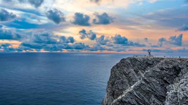 Nordkapp or North Cape, the most northerly point of mainland Norway.