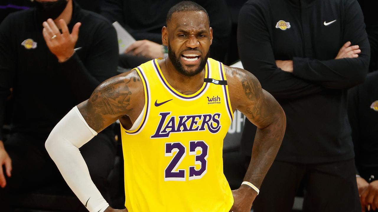 NBA 2021: LeBron James, Los Angeles Lakers, jersey number, No 6