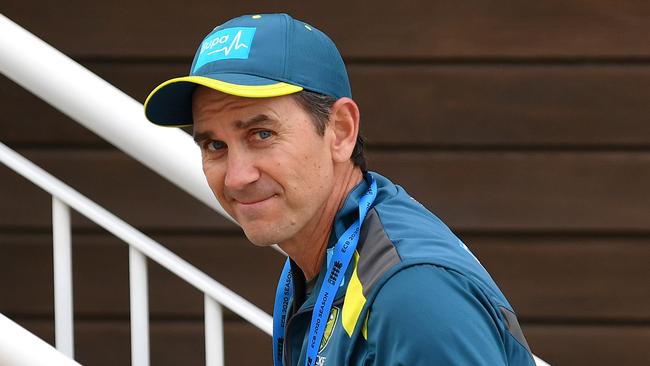 Justin Langer cherishes his letter from Don Bradman. Picture: Getty Images