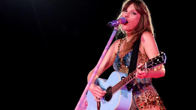 Taylor Swift is performing for the last night of her tour in Australia. Picture: Don Arnold/TAS24