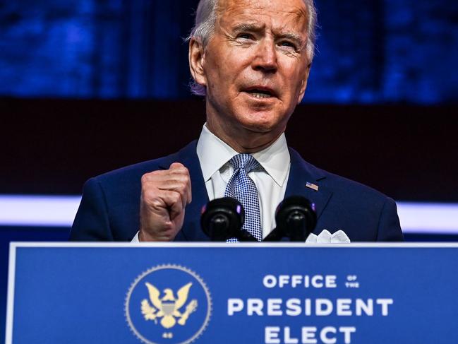 President-elect Joe Biden. Picture: AFP