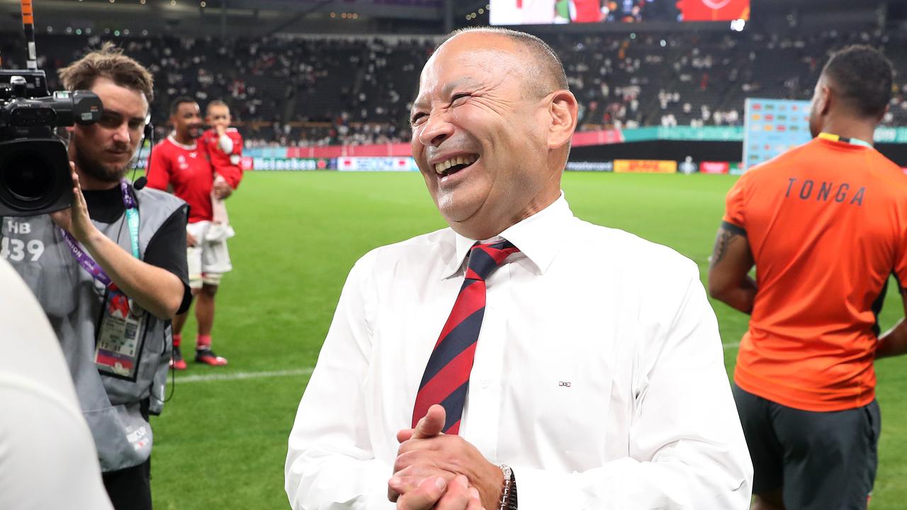 Head coach Eddie Jones after England’s opening success.