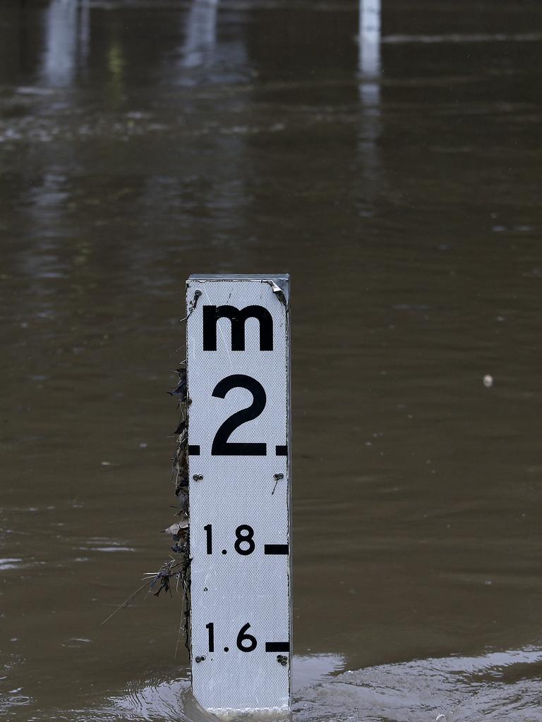 Water levels soared to 1.5m shortly after.