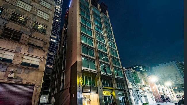 A studio room in a hotel complex in Little Bourke St is one of Melbourne's cheapest properties. Picture: realestate.com.au