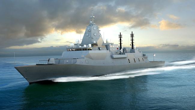 BAE’s Global Combat Ship - Australia design, which delivered the company the $35 billion future frigates project