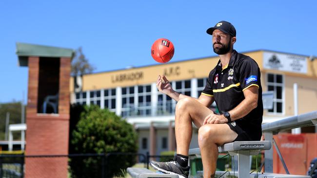 Nick Malceski has taken on the job as the Labrador Tigers QAFL coach. Photo: Scott Powick Newscorp