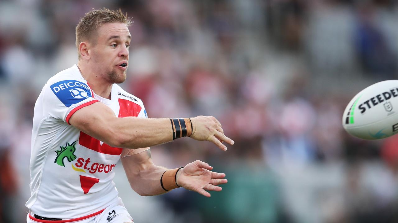 Matt Dufty returns from injury for the Dragons. Picture: Getty Images