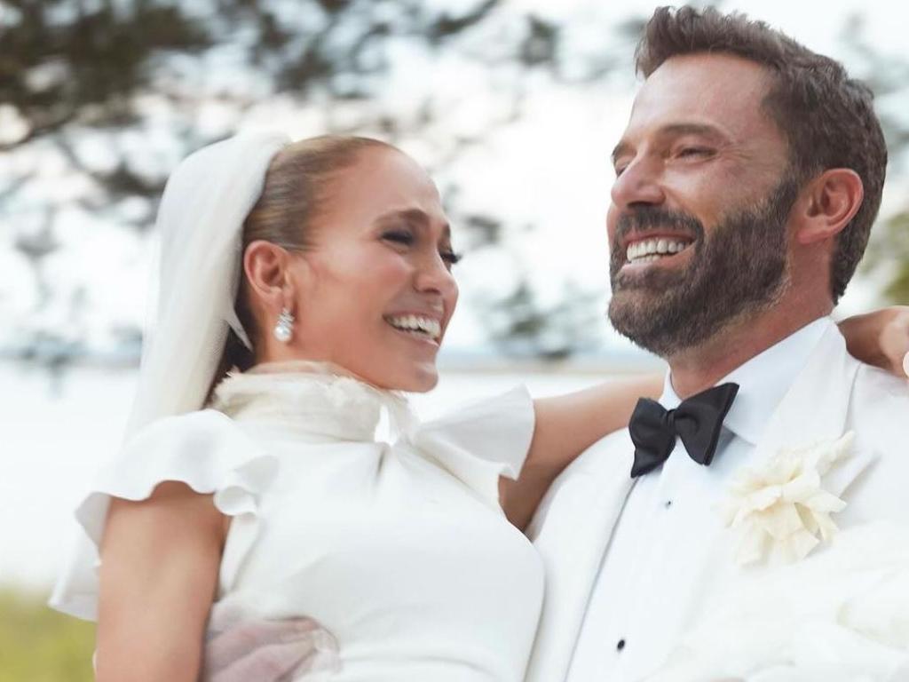 Lopez and Affleck were married in 2022, one year after reconnecting. Picture: Instagram/Jlo