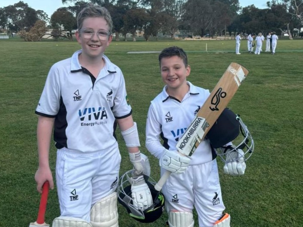 Ollie McDonald (left) and Jack McKee both hit blistering half centuries. Picture: Supplied