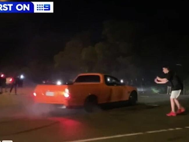 Several people have been arrested after hundreds gathered at a Gold Coast Bunnings.