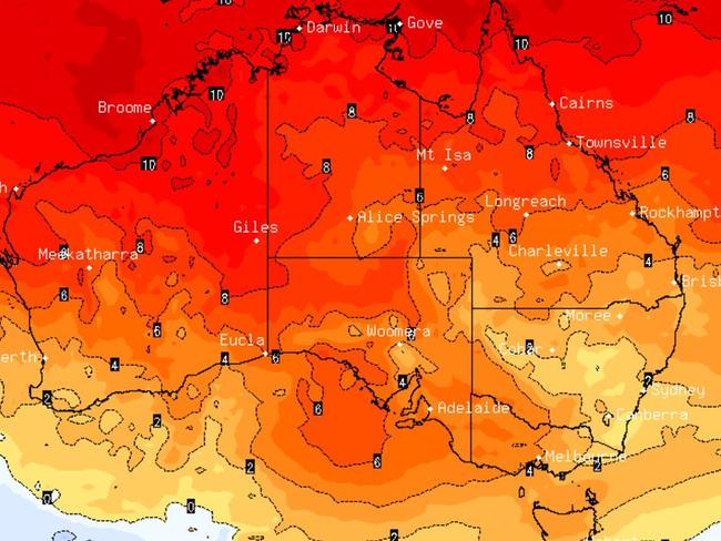 The southeastern parts of Australia are ready to be smashed by an intense heatwave, which is set to continue through to the end of the week and into the weekend.