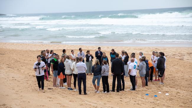 The vigil on the Northern Beaches of Sydney to acknowledge the lives lost to suicide, with local MPS, community members and advocates. Photo: Supplied.