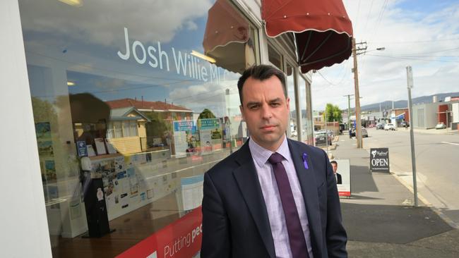 Breaking News Breaking News Labor MP Josh Willie. Picture: Kenji Sato