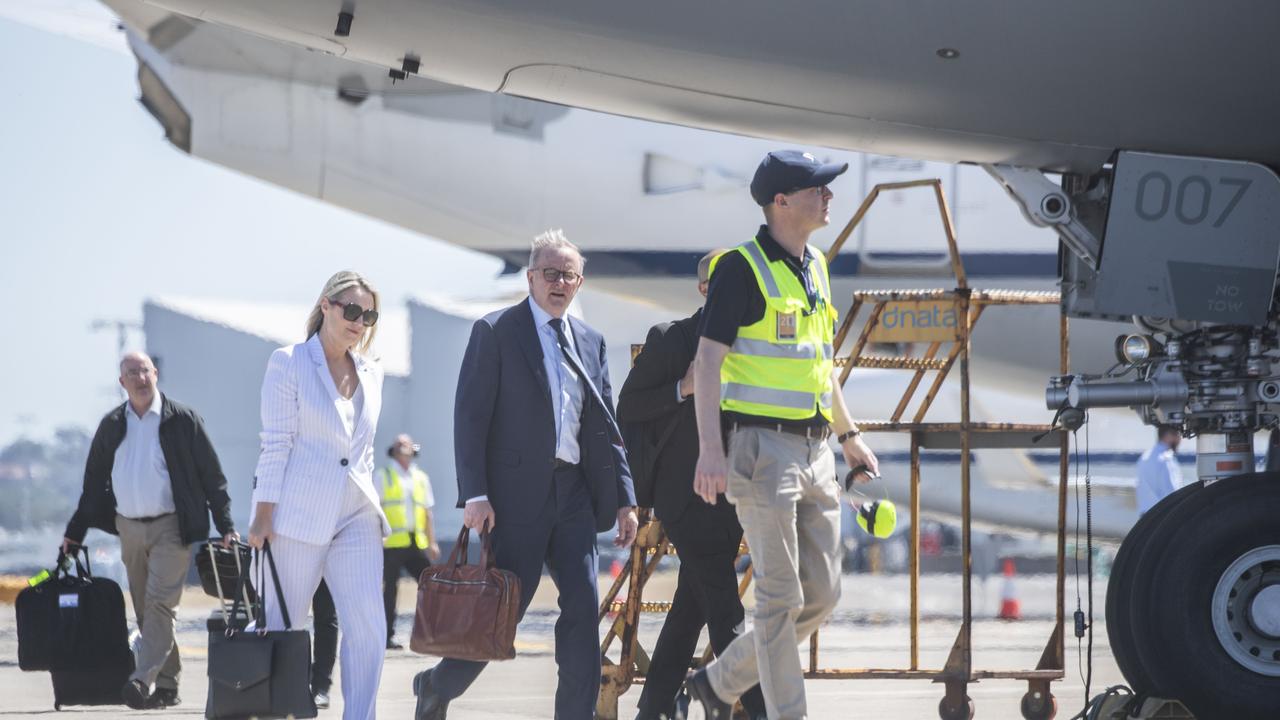 Prime Minister Anthony Albanese spent more than $181,000 on international travel. Picture: NCA NewsWire / Monique Harmer