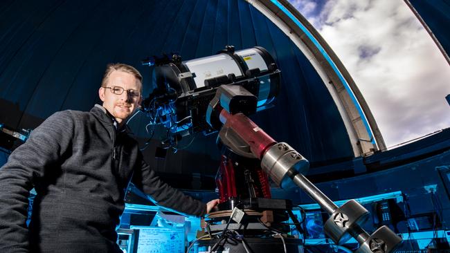 Dr Richard McDermid will deliver the keynote speech at the Macquarie University Astronomy Open Night. Picture: Joanne Stephan