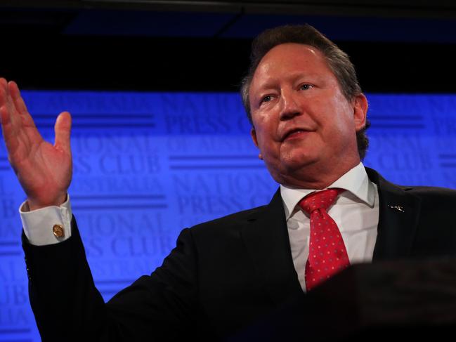 Australian Mining Magnate and Philanthropist Andrew 