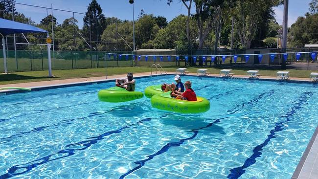 Kandanga Swimming Pool has been the unlikely culprit behind the levels of the reservoir dropping so much so Gympie Council had to issue a conserve water alert.