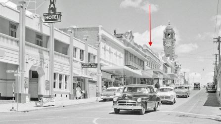 Brisbane St, Ipswich circa 1895, prior to the modernisation of the 1950s. Picture: Heritage Impact Statement / Ipswich City Council