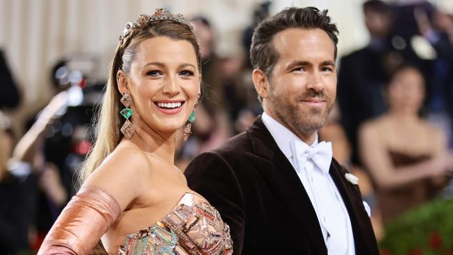 NEW YORK, NEW YORK - MAY 02: (L-R) Blake Lively and Ryan Reynolds attend The 2022 Met Gala Celebrating "In America: An Anthology of Fashion" at The Metropolitan Museum of Art on May 02, 2022 in New York City. (Photo by Jamie McCarthy/Getty Images)