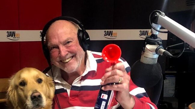 Rex Hunt has resurfaced on radio following treatment for his mental health. (File photo).