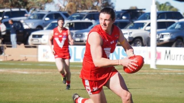 Steven Jackson in action during the SA Country Championships. He was named in the team of the championships. Picture: Whyalla Football League