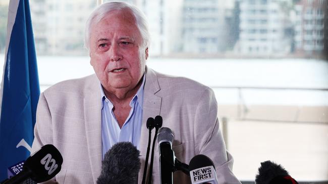 Australian billionaire businessman Clive Palmer stands to be one of the biggest losers from the electoral reforms. Picture: NewsWire/Rohan Kelly