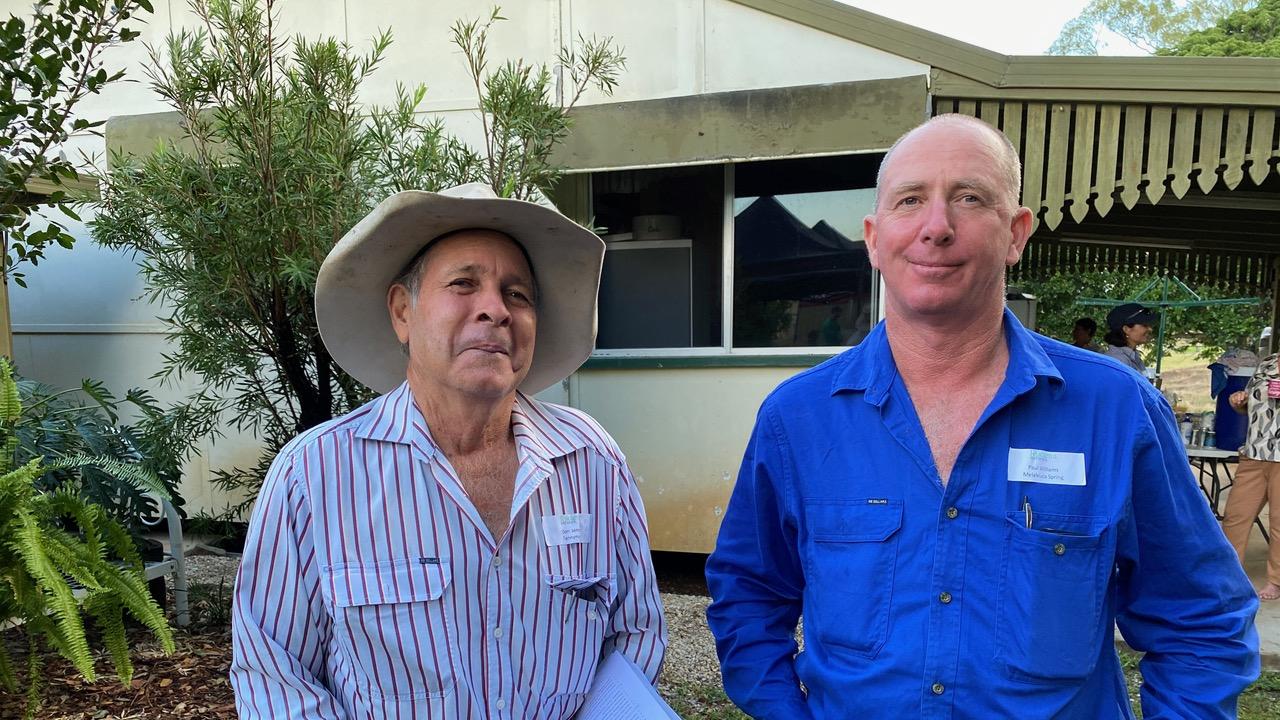 Don Jensen from Monto and Paul Williams from Calliope.