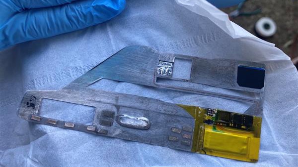 A shimming device police found at the pair’s Sydney home. Picture: Australian Federal Police