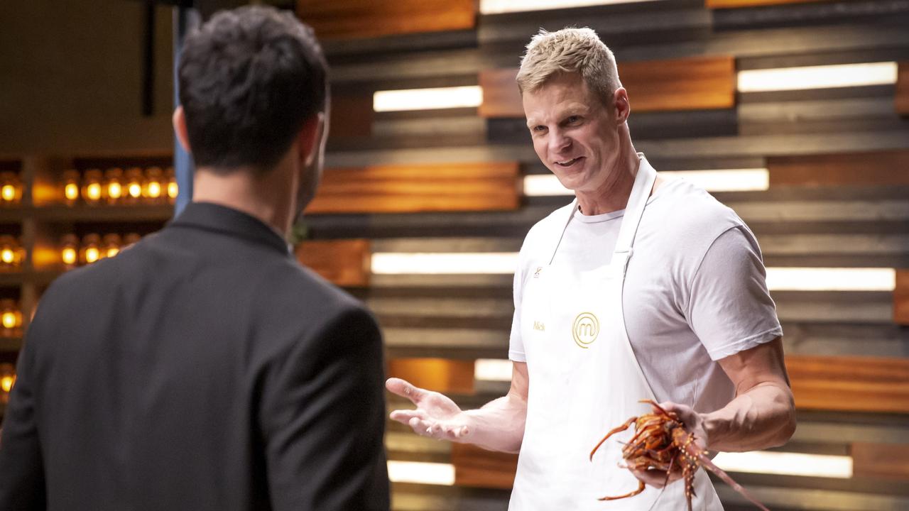 A Celebrity MasterChef mystery box challenge rekindles Nick Riewoldt's  competitive spirit