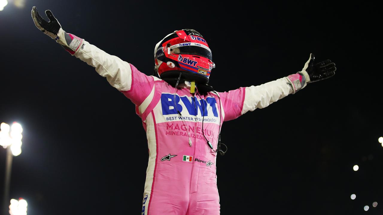 Sergio Perez won his first ever F1 race.