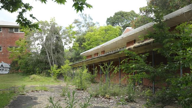 The grounds of the old Camden High School. Picture: Richard Dobson