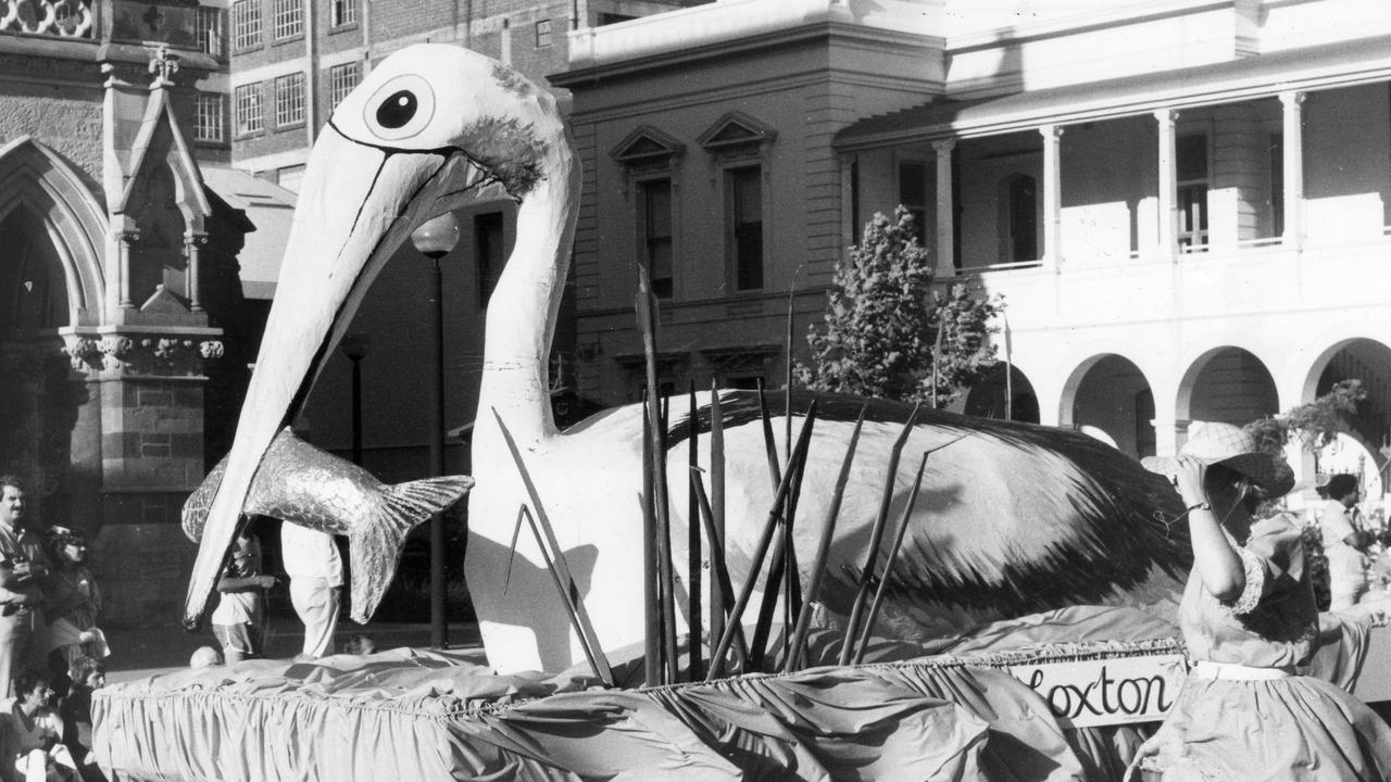 The Big Pelican when it was part of the The Loxton float.