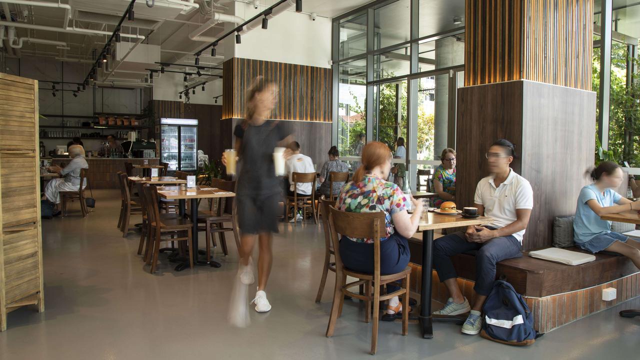 The Gunshop Cafe at Toowong. Picture: Mark Cranitch.