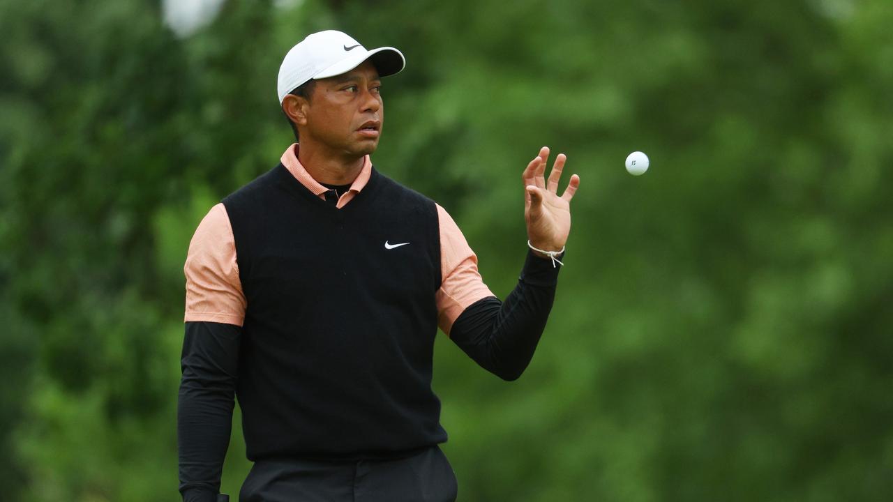 Tiger Woods is still recovering from his injuries. (Photo by Andrew Redington/Getty Images)