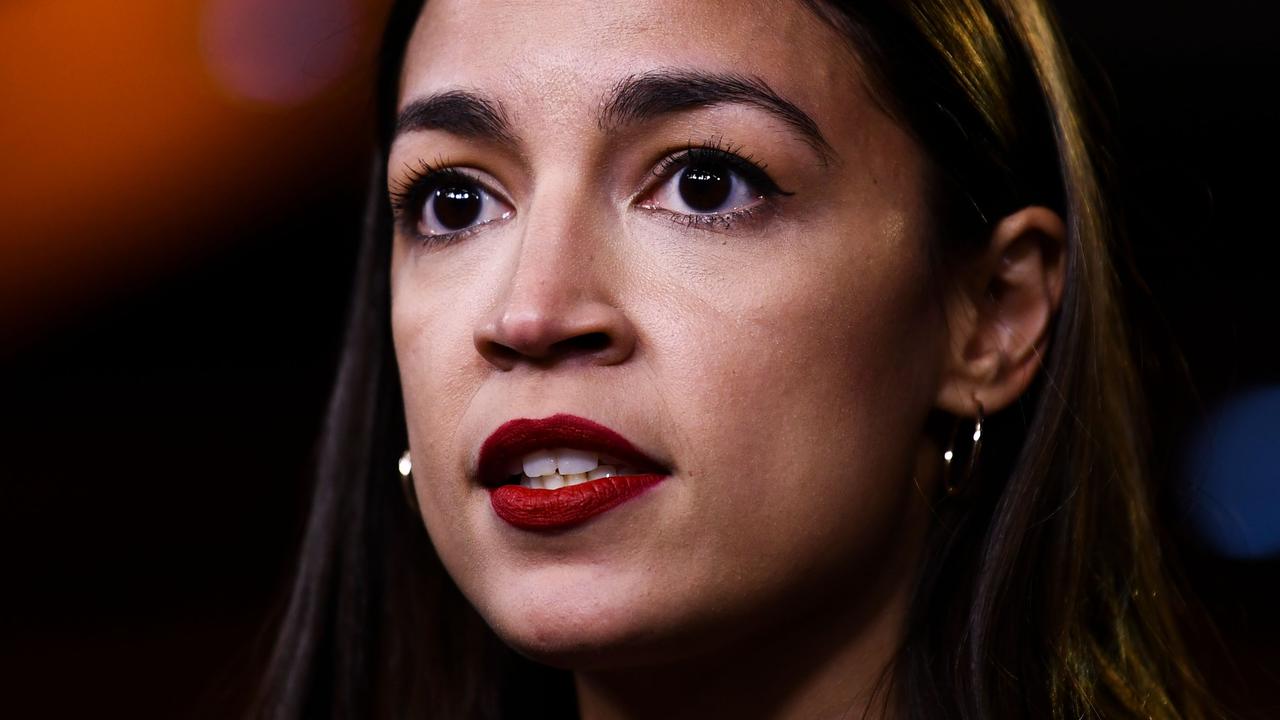 Alexandria Ocasio Cortez Confronted By Marjorie Taylor Greene In Halls Of Congress Au 