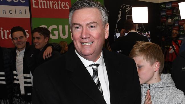 There is no chance of Eddie McGuire being heard on Gold Coast airwaves at breakfast time, according to Southern Cross Austereo’s Queensland boss. (AAP Image/Julian Smith)