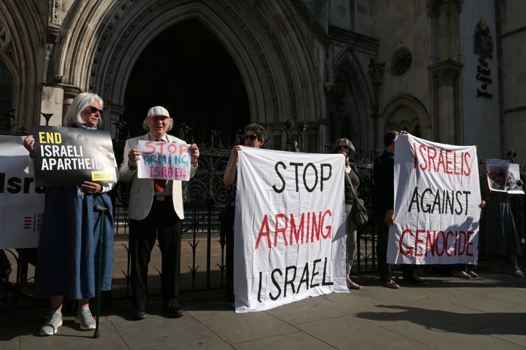 Rights groups take UK govt to court over Israel arms sales