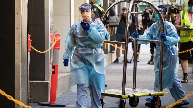 The State of Victoria faces 58 charges over its botched Hotel Quarantine program. Picture: Darrian Traynor/Getty Images