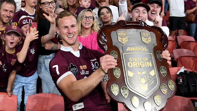 Daly Cherry-Evans will return home to his family after being isolated from them during Origin. Picture: Bradley Kanaris/Getty Images