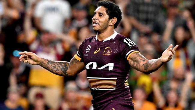 Albert Kelly donated his man of the match cheque to flood relief. Picture: Bradley Kanaris/Getty