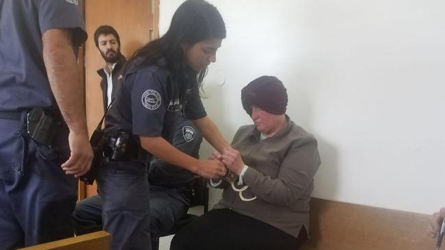 Malka Leifer appears in an Israeli court.