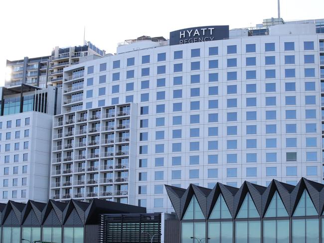 The Hyatt Regency in Sydney. Picture: David Swift