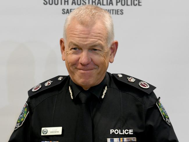 Police Commissioner Grant Stevens will no longer make Covid-19-related directions. Picture: NCA NewsWire / Naomi Jellicoe